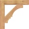 Ekena Millwork Balboa Block Smooth Bracket, Western Red Cedar, 3 1/2"W x 22"D x 22"H BKT04X22X22BOA05SWR - alternate 3